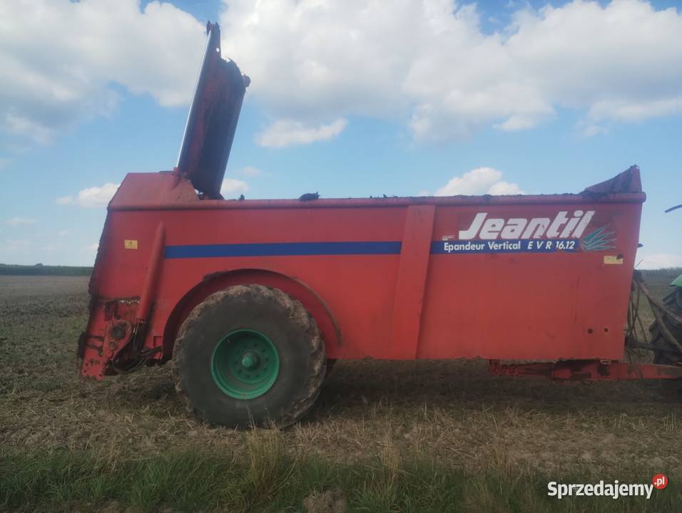 Sprzedam rozrzutnik obornika Jeantil 1612 Łomża sprzedam