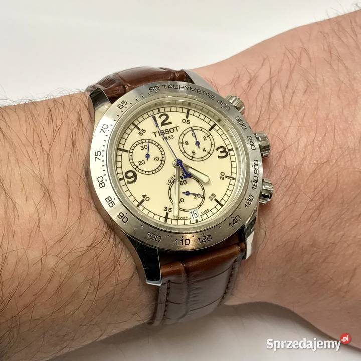 TISSOT V8 S Chronograph Zegarek męski MASYWNY