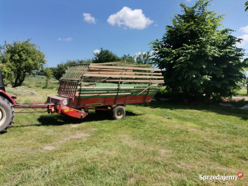 Przyczepa samozbierająca Hargedon Przyczepy rolnicze Wzdół-Parcele