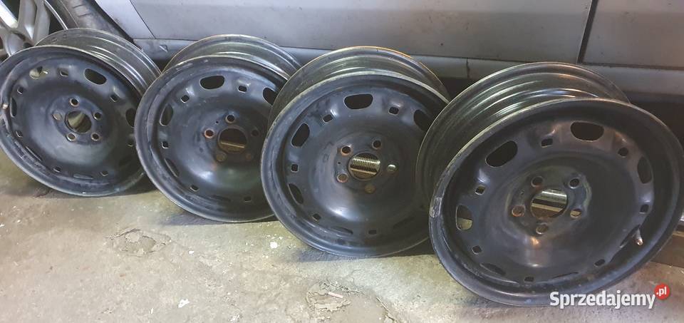 4x 14 5x100 ET 35 5Jx14H2 felgi stalowe VW SKODA Samochodowe sprzedam
