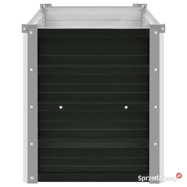 Podwyższona donica antracyt 160x40x45 Donice ogrodowe