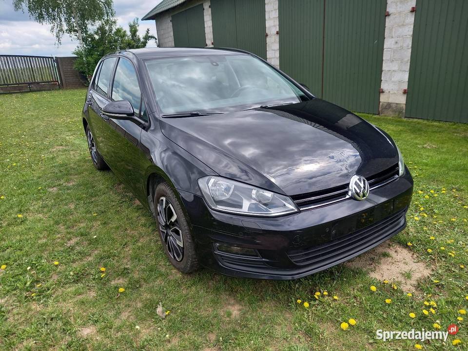 Volkswagen golf VII 16 TDI 2015 czarny Turek