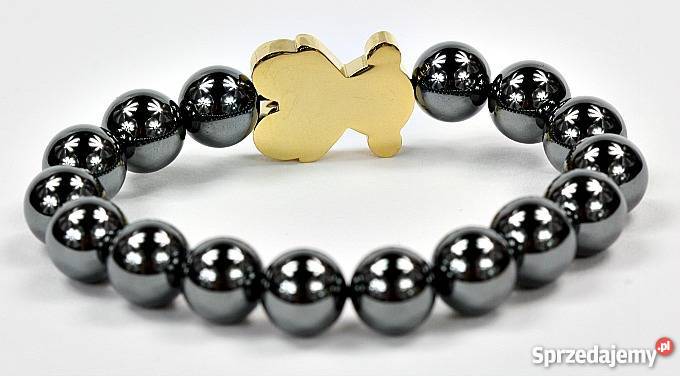 Bransoletka Grafitowe Kulki NOWOŚĆ Tous Miś Bear Pozostałe dolnośląskie Wrocław
