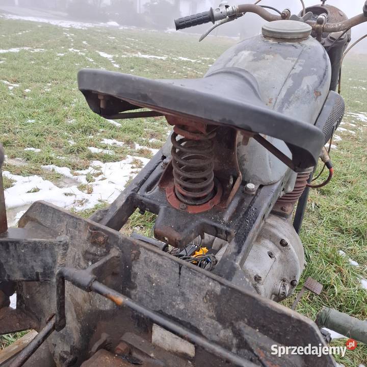 Emw bmw trójkołowiec silnik na chodzie Stoczek Łukowski