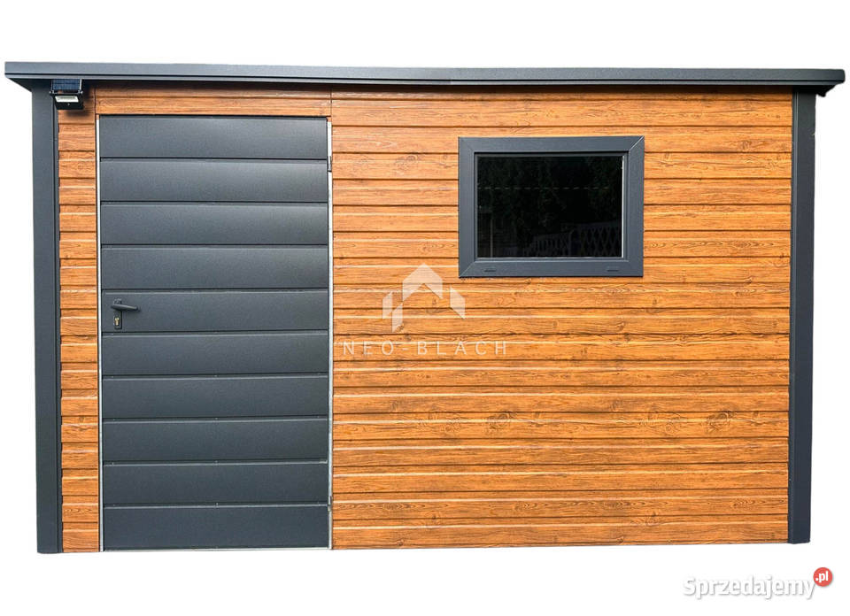 Domek Ogrodowy Schowek 3x25m Drzwi Okno Zakopane