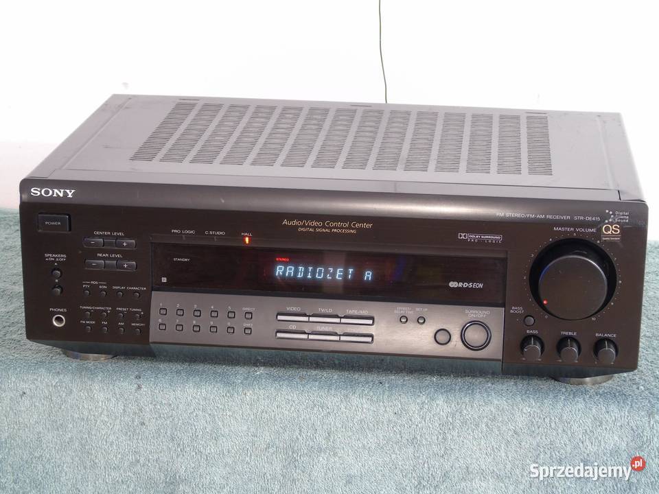 Wzmacniacz z radiem Sony STRDE415 RDS sprawny i Amplitunery Jasło