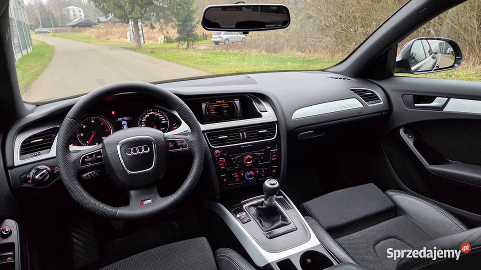 AUDI A4 B8 20TDI 170 CR 2009r QUATTRO SLine elektryczne lusterka Humniska sprzedam