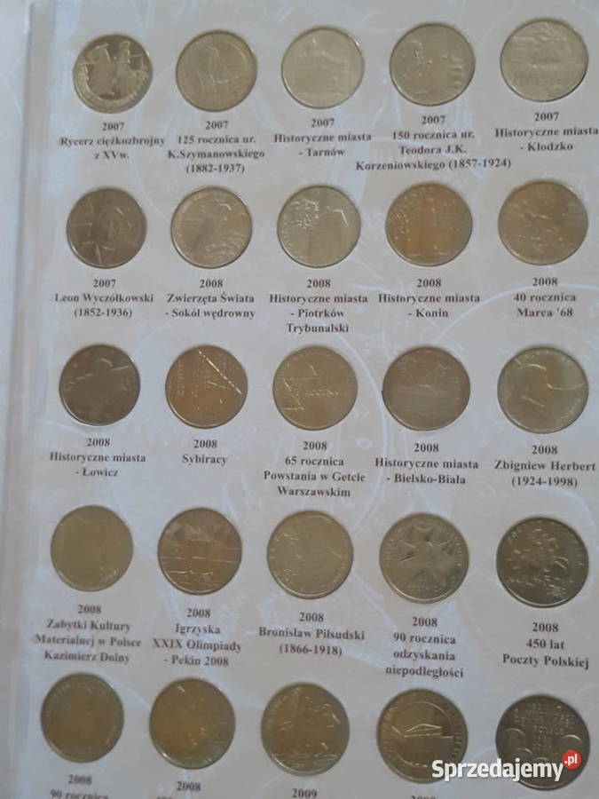 2 i 5 okolicznościowe Komplet Klaser Mennicze Konin