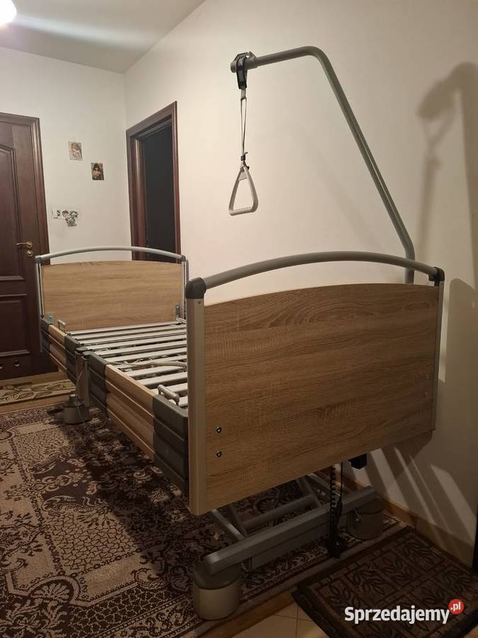 Łóżko rehabilitacyjne sterowane elektrycznie Łóżka Meble Warszawa