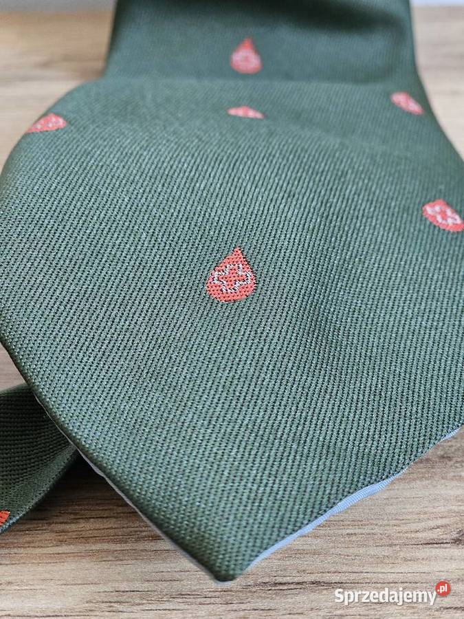 Krawat HDK Honorowy Dawca Krwi unikat