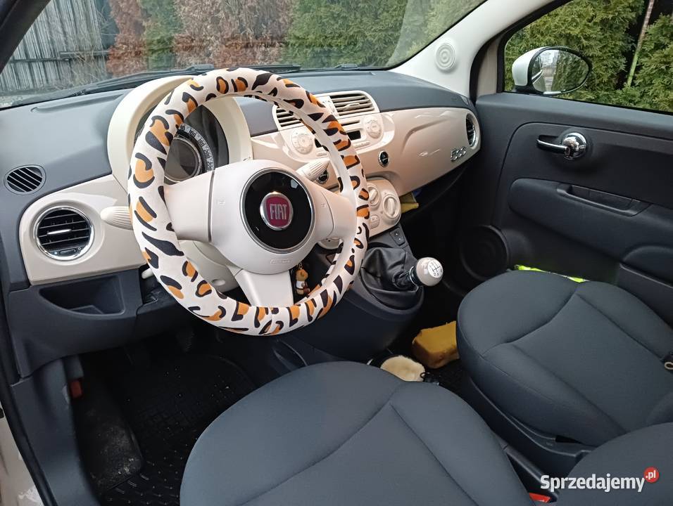 Fiat 500 cappucino przebieg 57000 stan idealny śląskie sprzedam