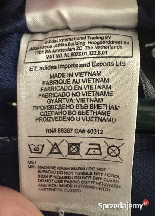 Spodnie dresowe damskie Adidas Slim rLXL Łódź sprzedam