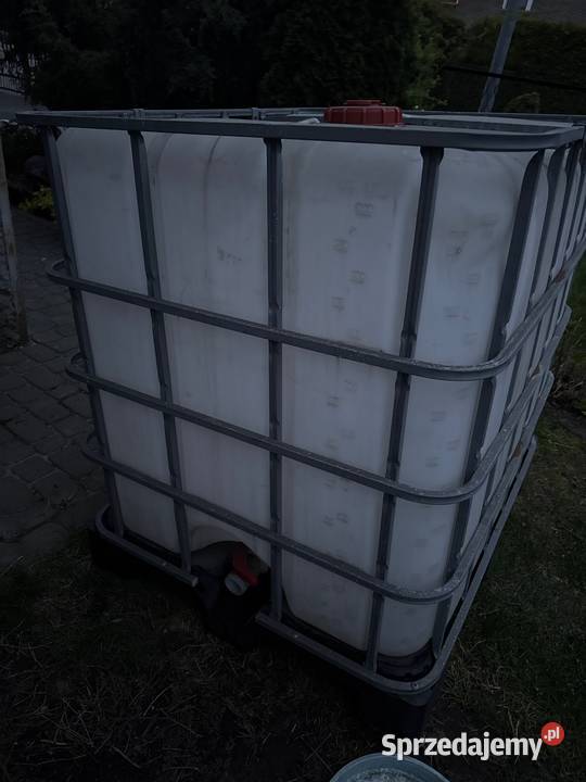 Mauzer 1000l paleta plastik na deszczówkę beczka dolnośląskie Wrocław