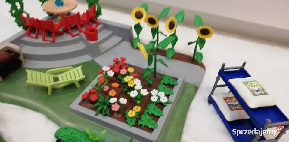 Zestaw Playmobil ogród łazienka salon klocki Garwolin sprzedam