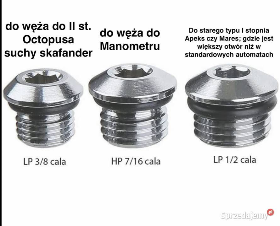 Zaślepki do I stopnia do LP i do HP 2 sztuki śląskie Bytom sprzedam