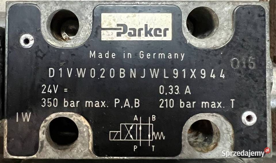 Parker D1VW020BNJWL91X944 zawór sterujący Poznań