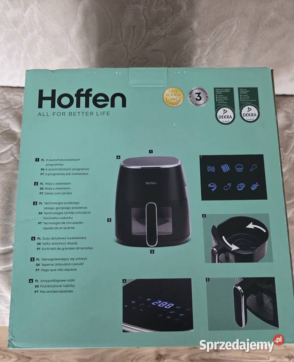 Frytkownica frytownica beztłuszczowa Air Fryer wolnostojące