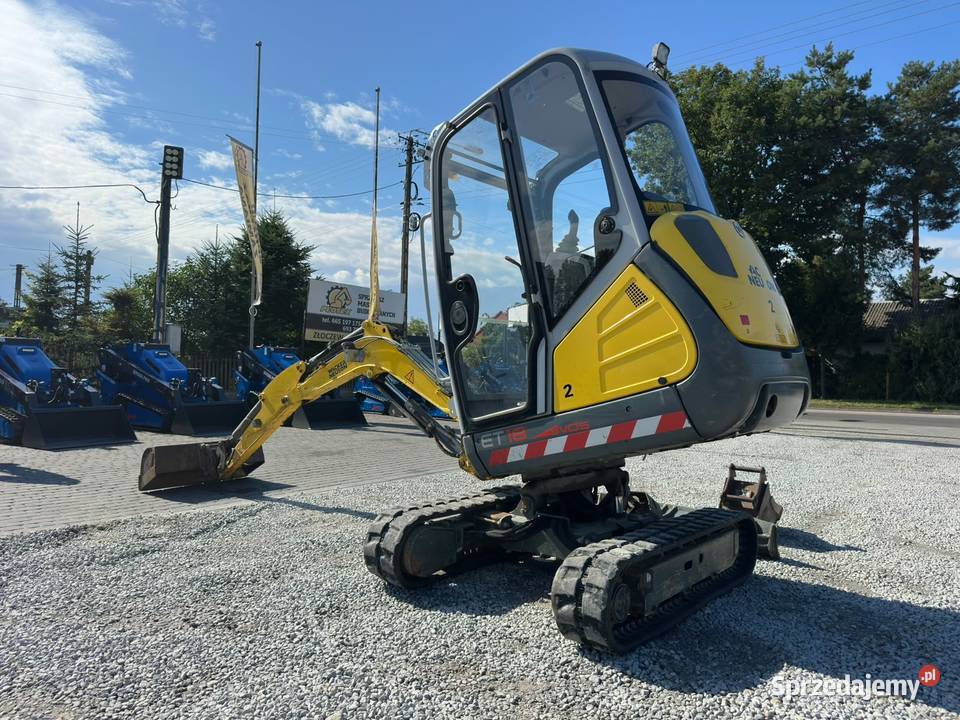 Minikoparka Wacker Neuson ET18 z 2023r VDS 1 Złoczew
