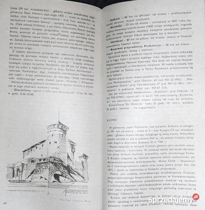 Finlandia Mały przewodnik turystyczny Andrzej Chełm