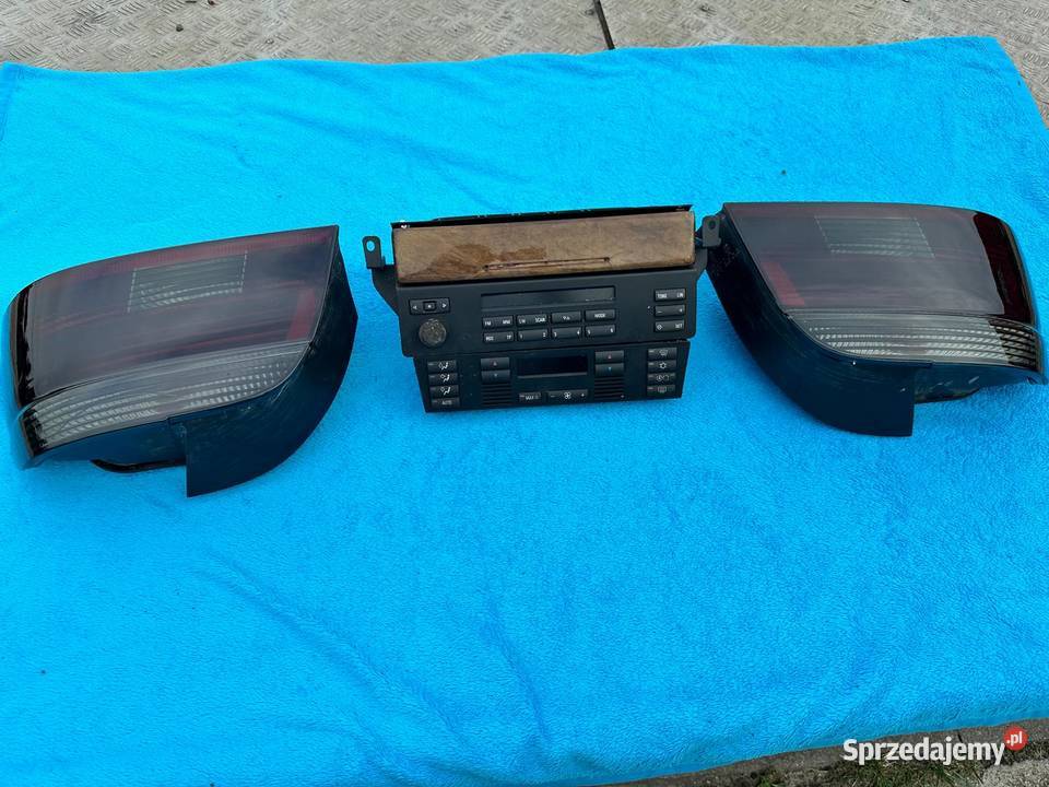 Lampy tył BMW E39 czarne