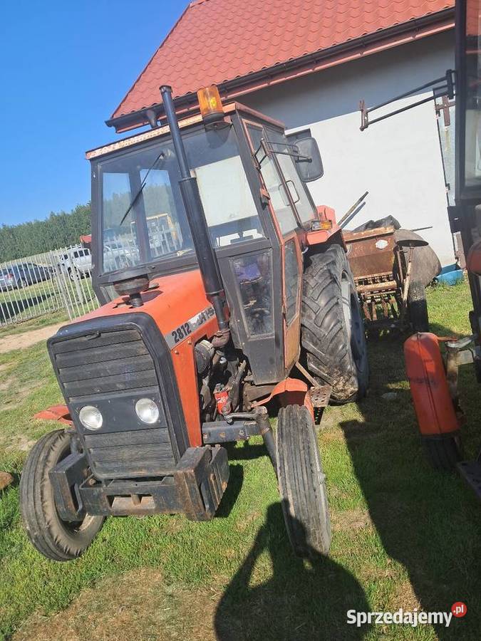 Ursus 2812 i MF 255 generalnym silnika Płońsk
