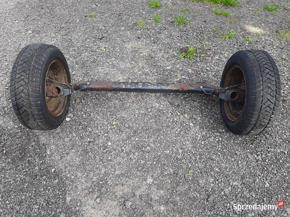 Kompletna os do przyczepki pod zbiornik 1000l Motoryzacja Tuchów