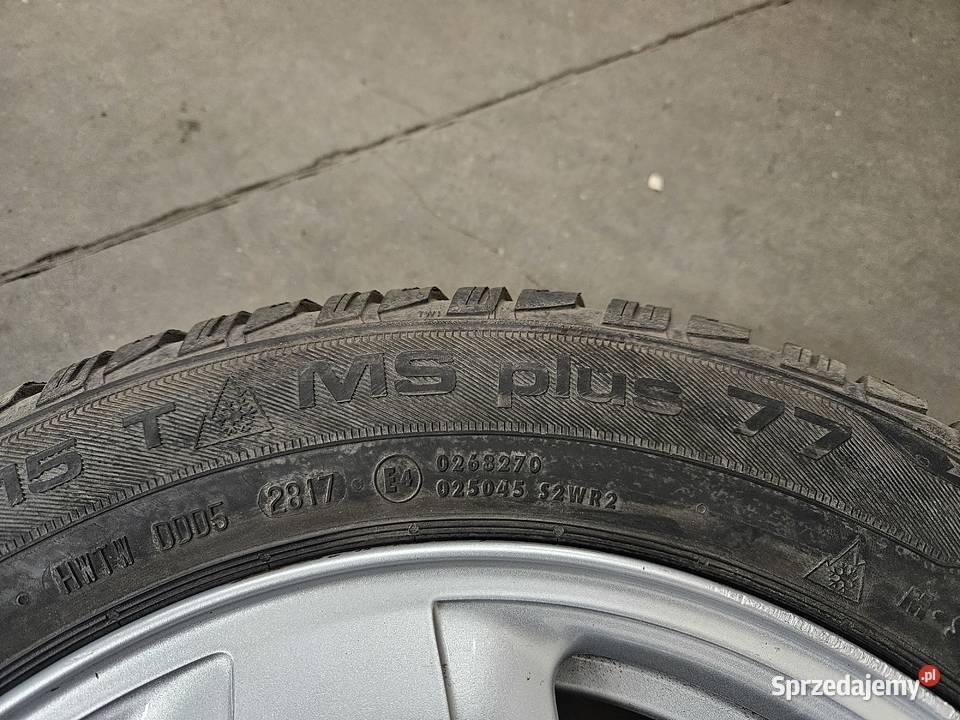 4 17565 R15 84T Uniroyal MS Plus 77 730mm 680mm zima Katowice sprzedam