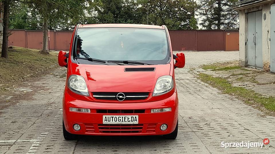 Opel Vivaro 19DCi Passenger Klima Alu Hak 8 osób ogrzewanie postojowe