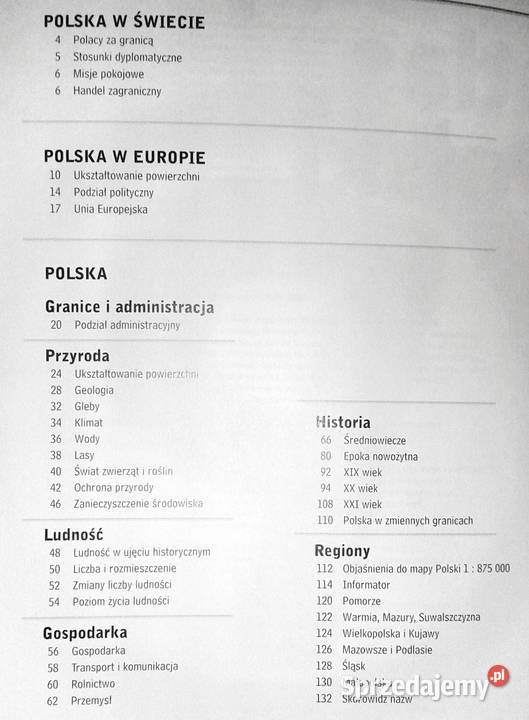 Szkolny atlas Polski ponad 590 ilustracji Kultura i Rozrywka