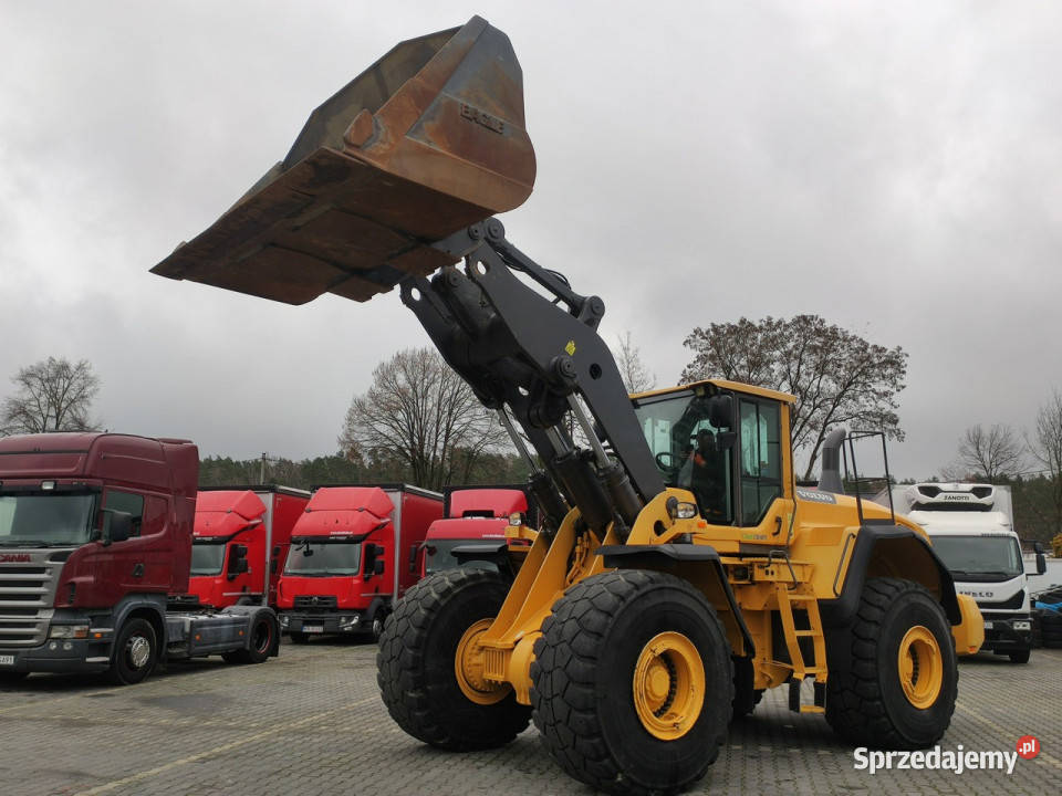 duża kołowa Volvo L 220G Waga Drukarka Zadbana