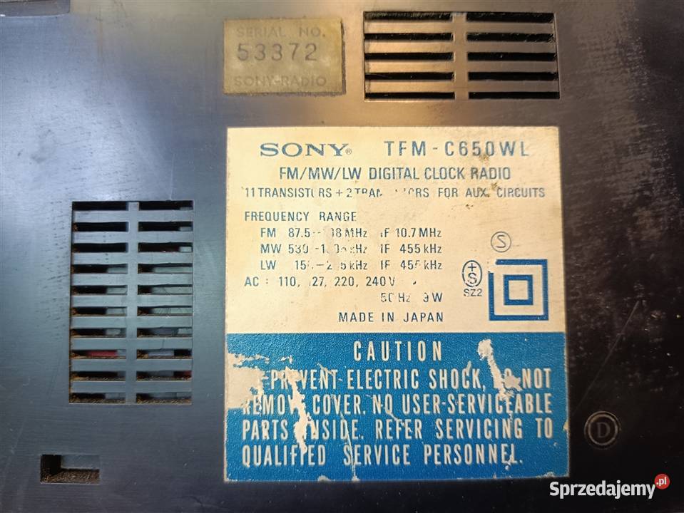 Dwa radiobudziki klapkowe sprzedam Pozostałe Tarnobrzeg sprzedam