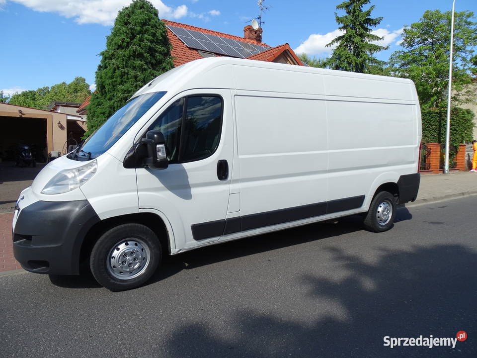 Peugeot Boxer 22 HDI 130 koni L3 H2 welurowa tapicerka Poznań