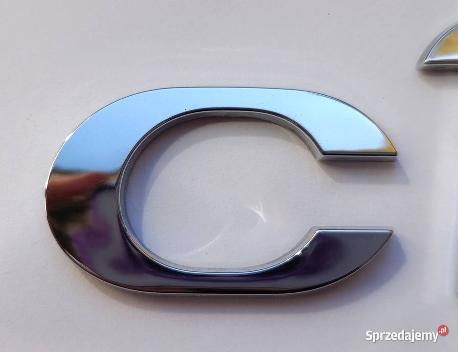Napis emblemat Citroen C1 I 1214r kujawsko-pomorskie Lipno
