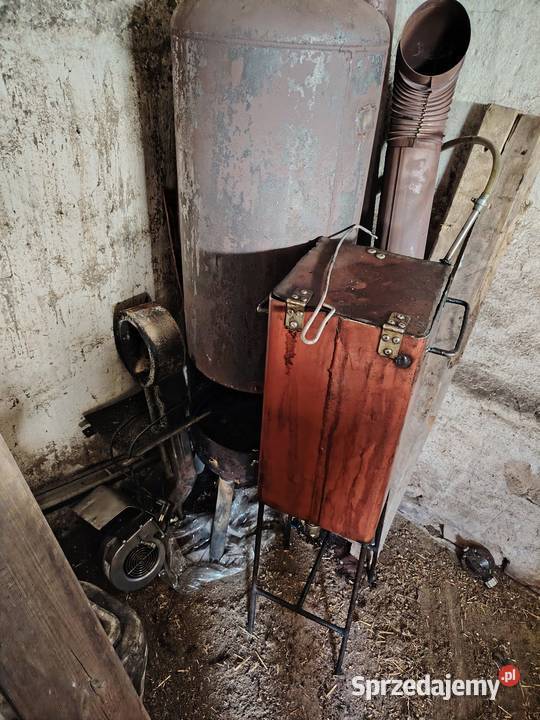 Piec palnik na paliwo rakietowe