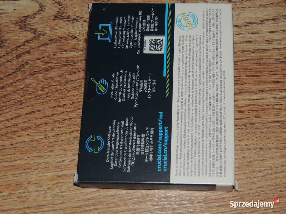 Dysk SSD Crucial MX500 500GB 25 SATA3 Kolonia Lgota