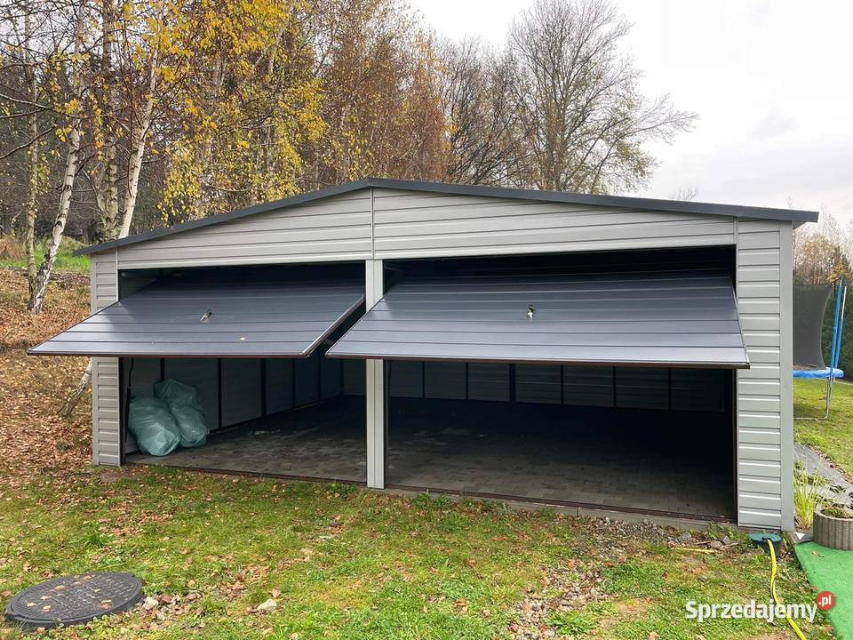 Garaż blaszany 65x5 Wzmocniony PROFILAMI sprzedam