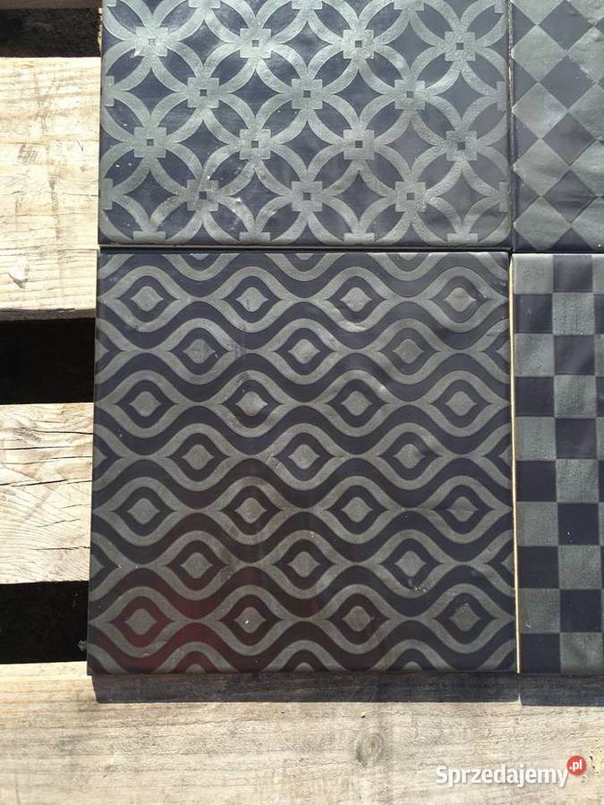 Gres płytka podłogowa trento nero 223x223 firmy Reguły