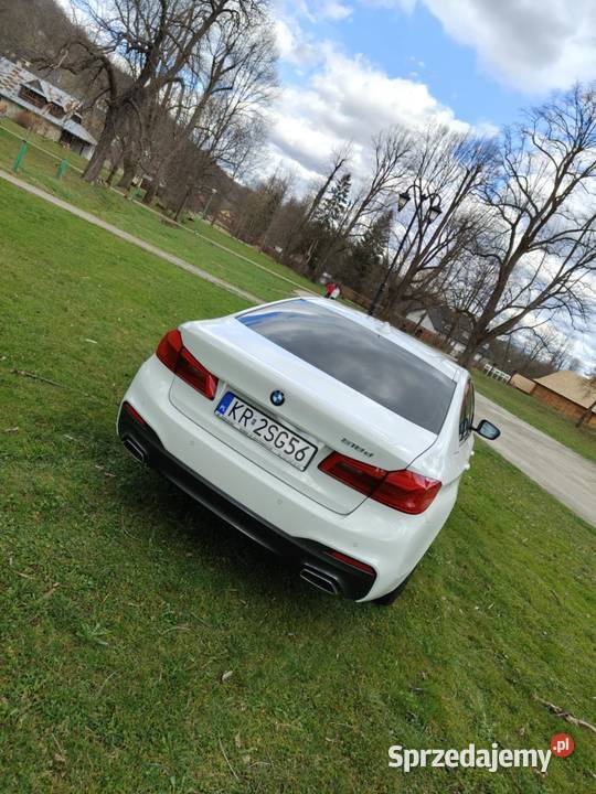 BMW 518D z polskiego salonu oryginalny niski nieuszkodzony Seria 5 małopolskie Kraków