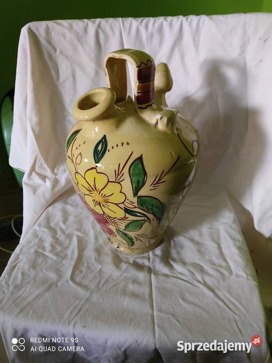 Vintage Chevrette gliniany francuski dzbanek na Iłża