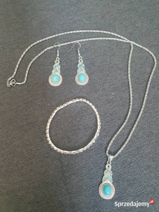 Komplet bizuterii Nowe Miasto Lubawskie sprzedam