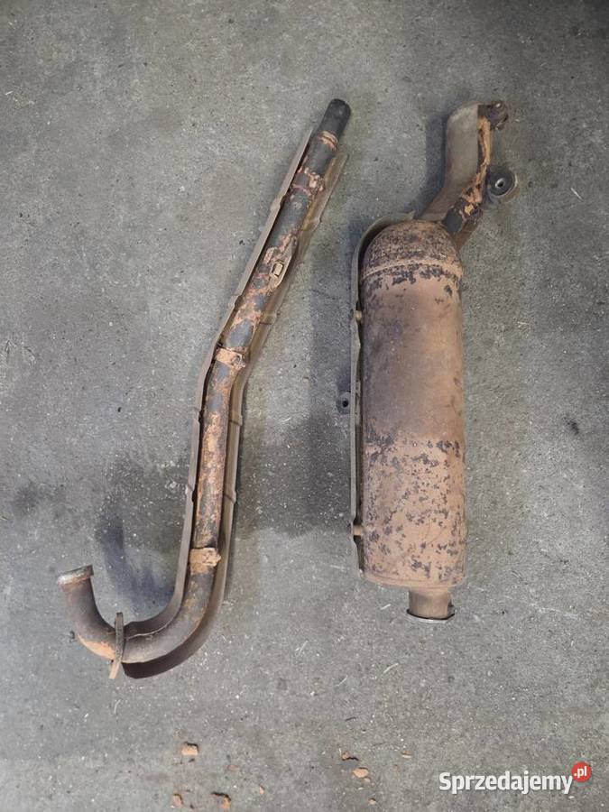 Tłumik kolektor wydech Suzuki eiger 400 kingquad Wiele sprzedam