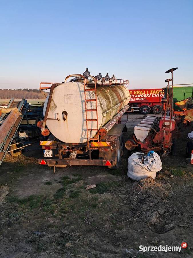 Beczka do gnojowicy naczepa kujawsko-pomorskie Kcynia sprzedam
