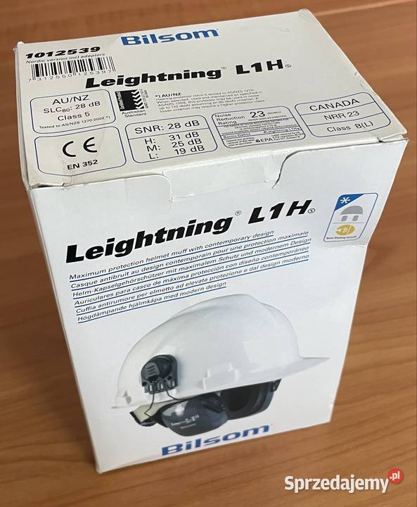 BILSOM Nauszniki przeciwhałasowe nahełmowe