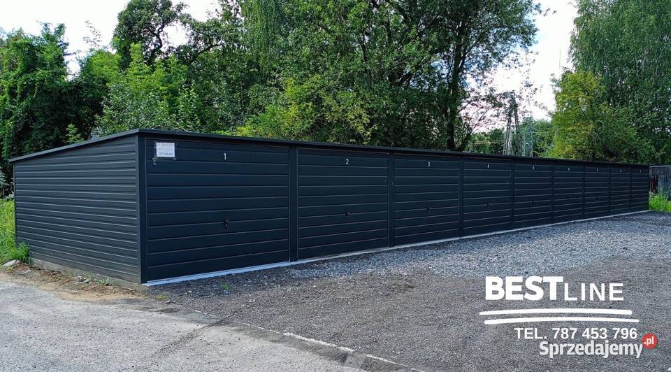 Garaże na wynajem wielostanowiskowe 3x6 Rybnik