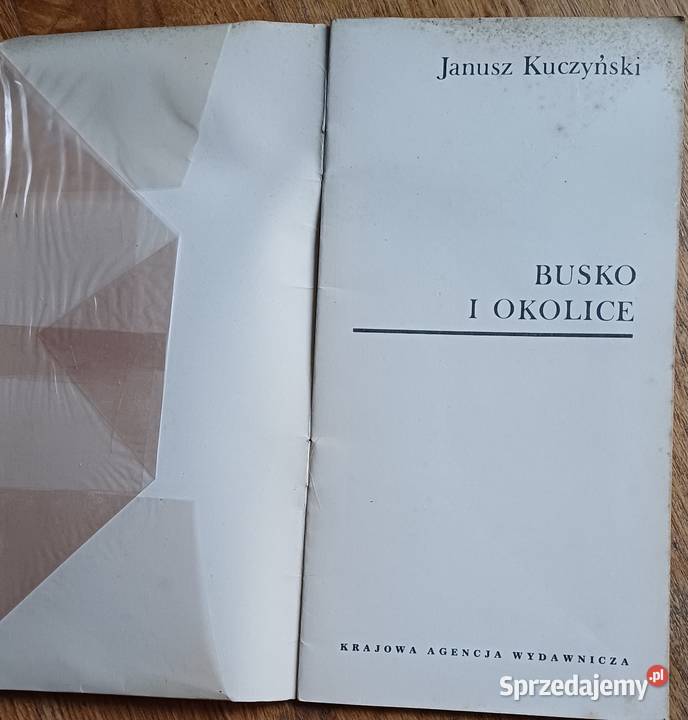 Busko Zdrój i Janusz Kuczyński pocztówki Kultura i Rozrywka Kraków