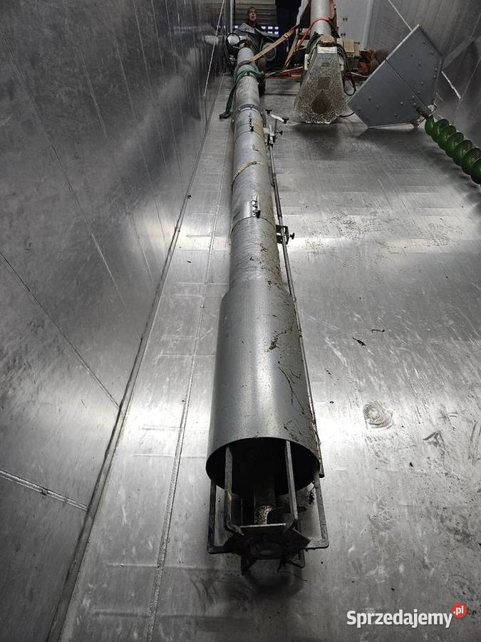 Zmijka do zboza ocynk przenosnik do zboza 9 m fi wielkopolskie Pleszew