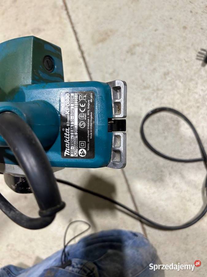 Strug elektryczny do drewna Makita KP0800 Wadowice