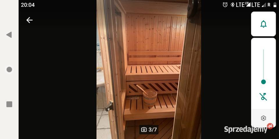 Sauna fińska sucha stanie mało używana komplet Pozostałe Głogów