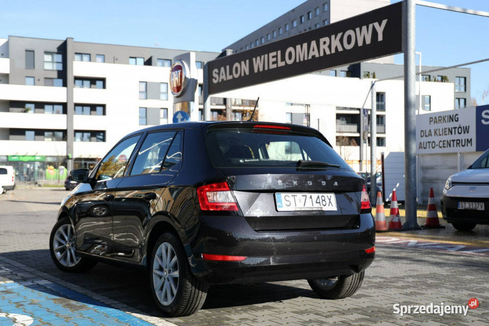 koda Fabia 10 TSI 95 IV 2021 czarny śląskie Tychy