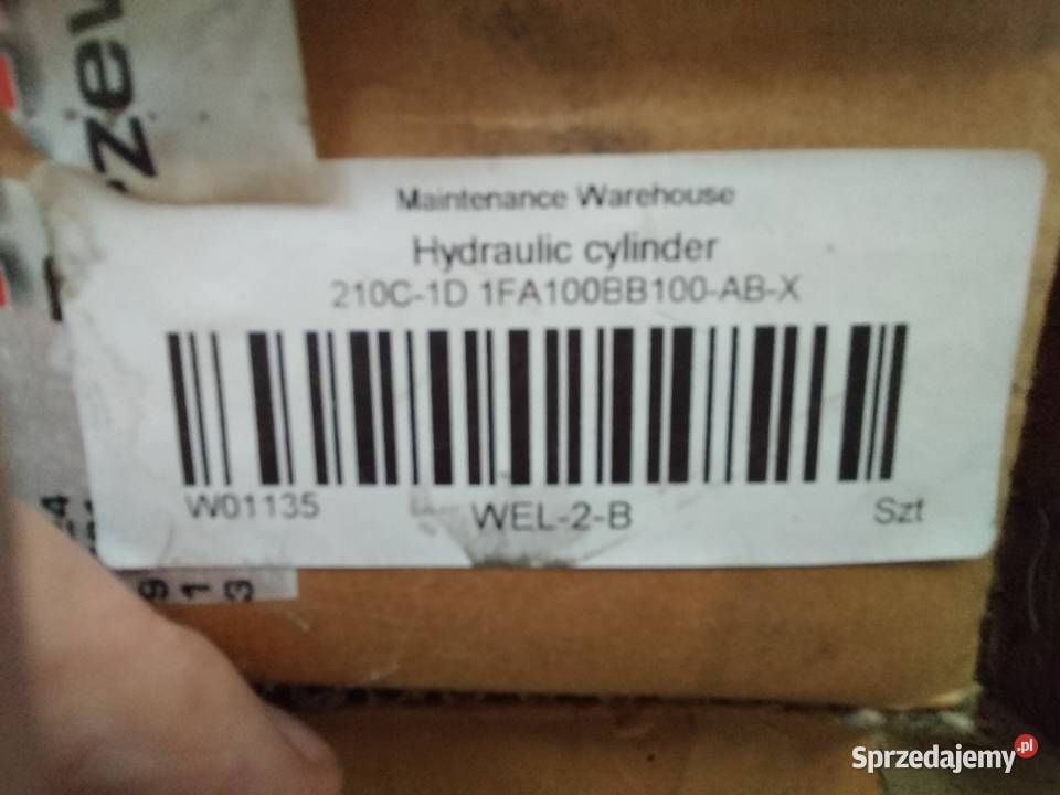 Siiłownik hydrauliczny TAYO PARKER Biznes i Przemysł Toruń sprzedam